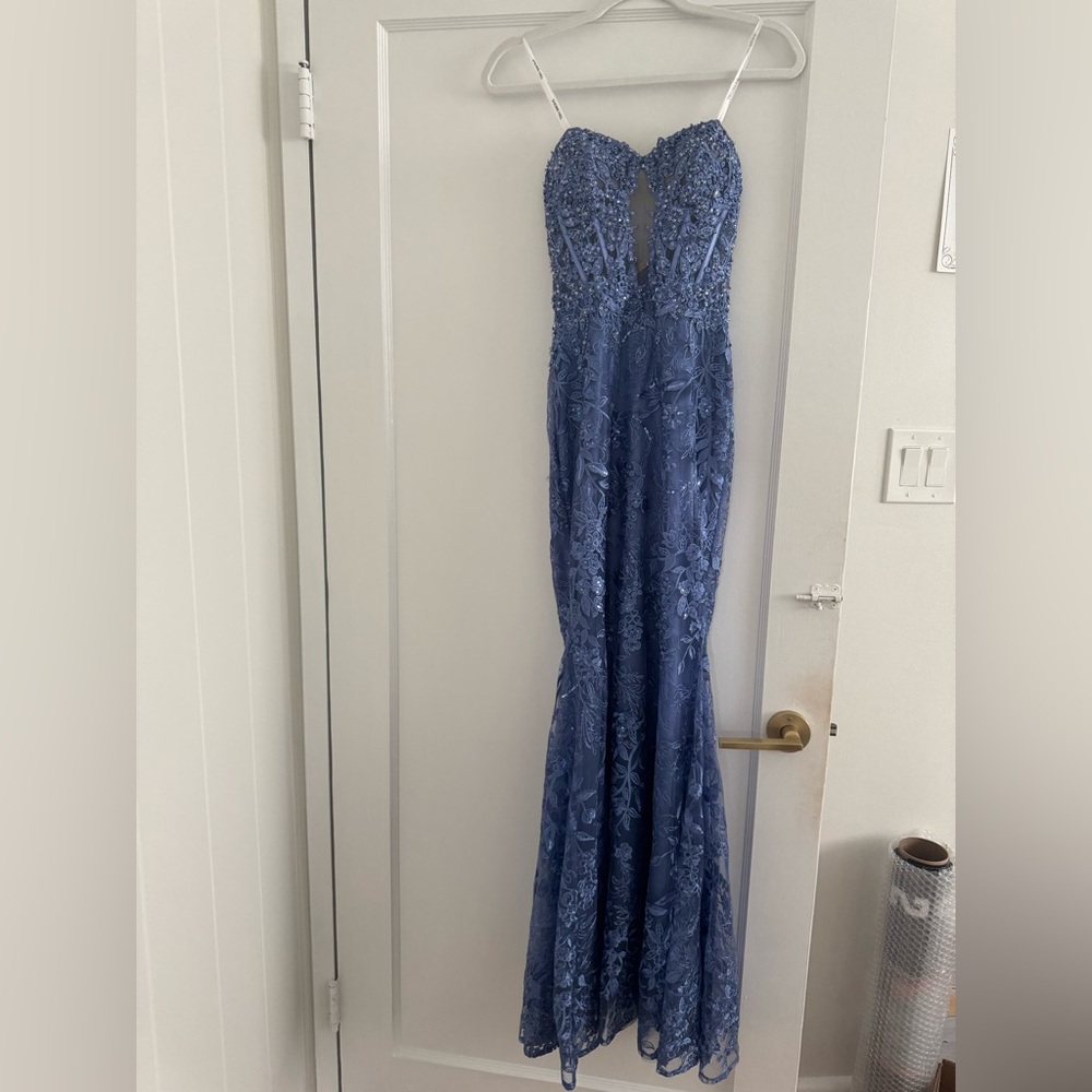 Sherri Hill Periwinkle 56 160 PROM